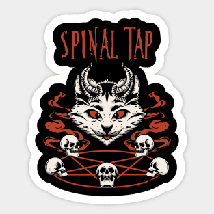 spinal tap the catanic Sticker